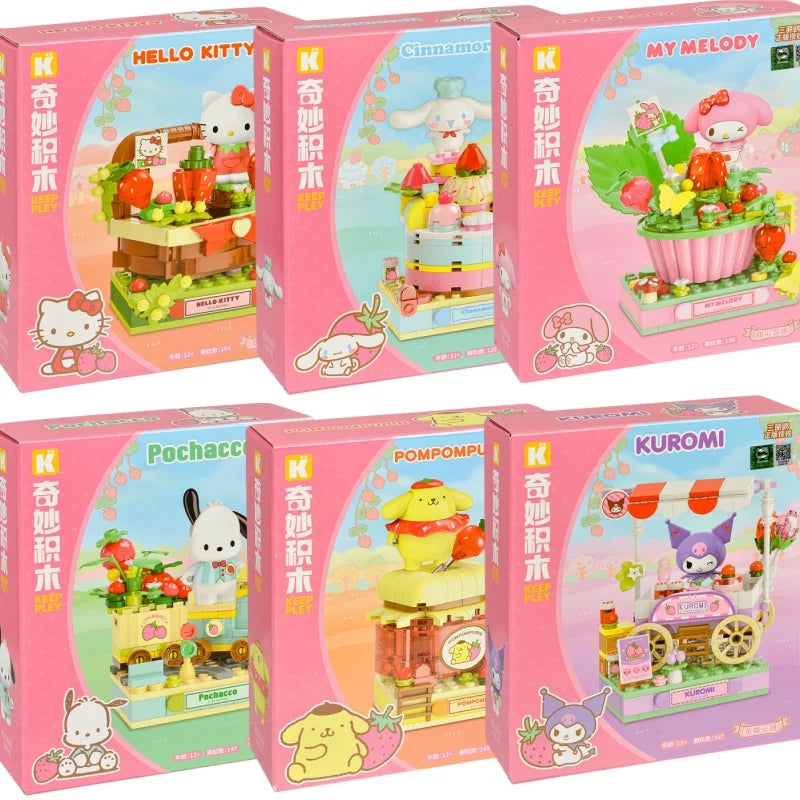 Sanrio Characters 'Strawberry' Series Building Blocks