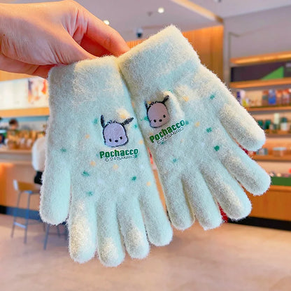 Sanrio Character Soft Winter Gloves