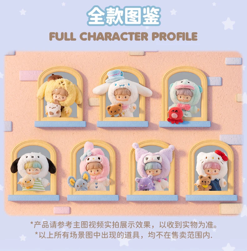 Sanrio Characters X zZoton 'Love-league Buddies' Series Blind Box Dolls