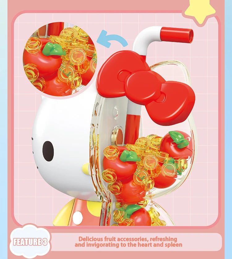 Sanrio Characters 'Bubble Soda' Series Building Blocks