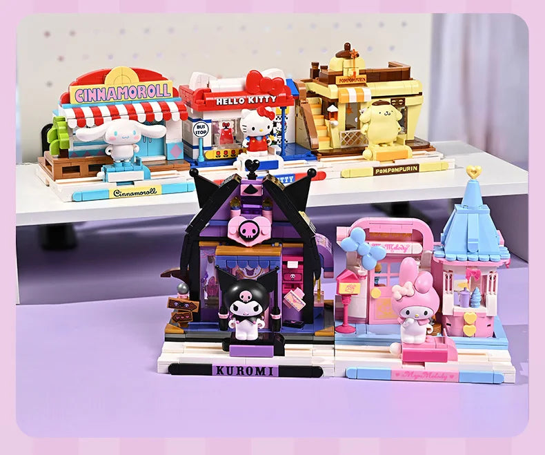Sanrio Characters 'Family House' Series Building Blocks