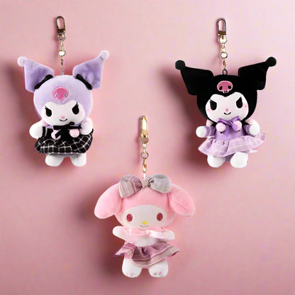 Original Sanrio Characters Plush Keychains