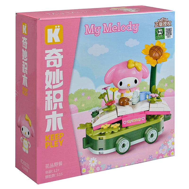 Sanrio Characters 'Summer Float Train' Series Building Blocks