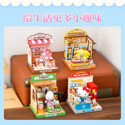 Sanrio Store Manager Series Assembling House Model Toys