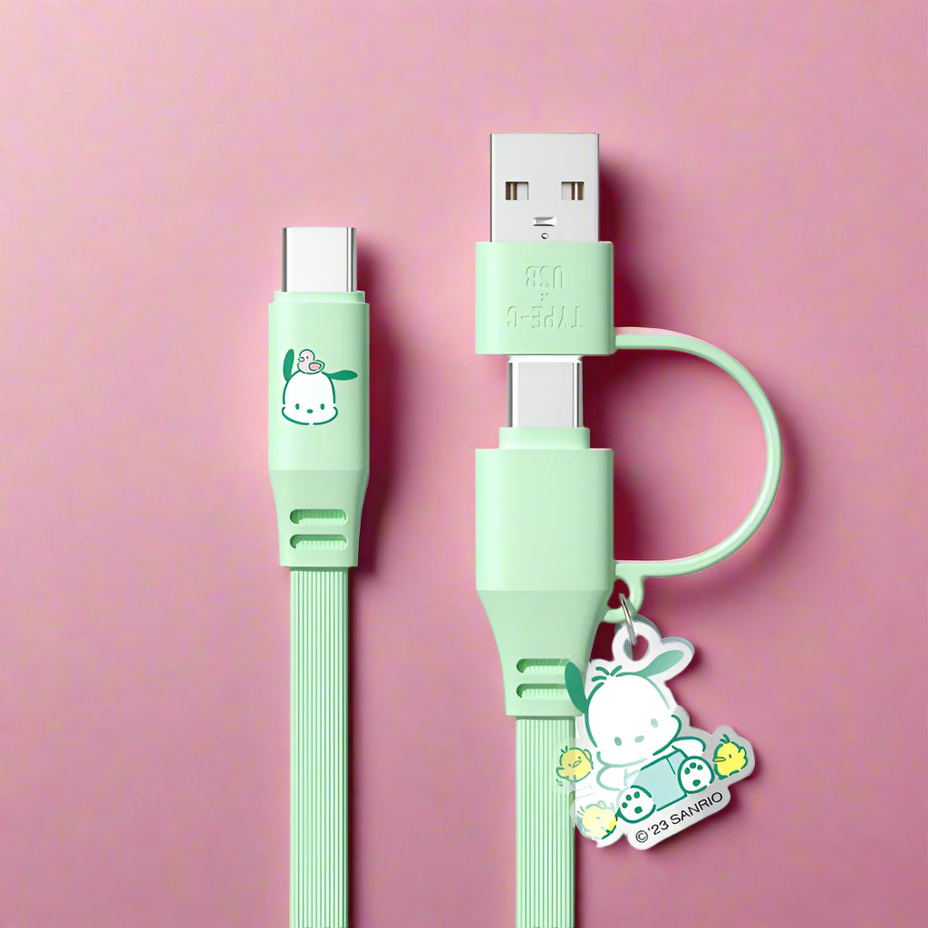 2-In-1 Adapter Storage Charging Cable