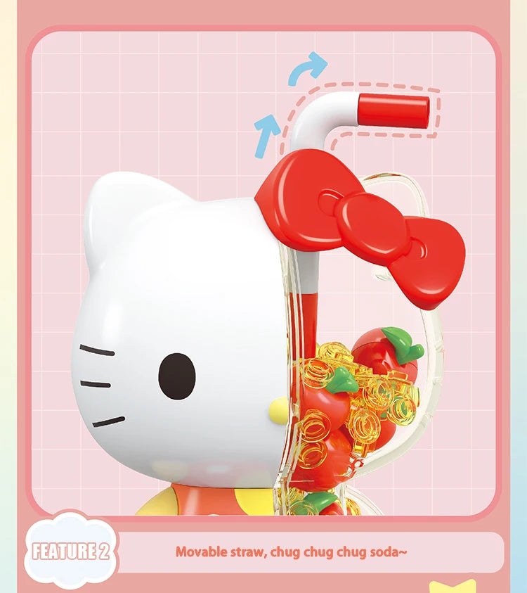 Sanrio Characters 'Bubble Soda' Series Building Blocks