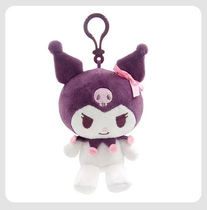 Sanrio Characters Adorable Plush Keychain Pendants
