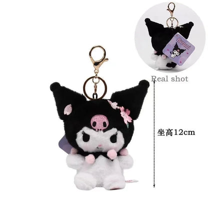 Original Sanrio Characters Plush Keychains