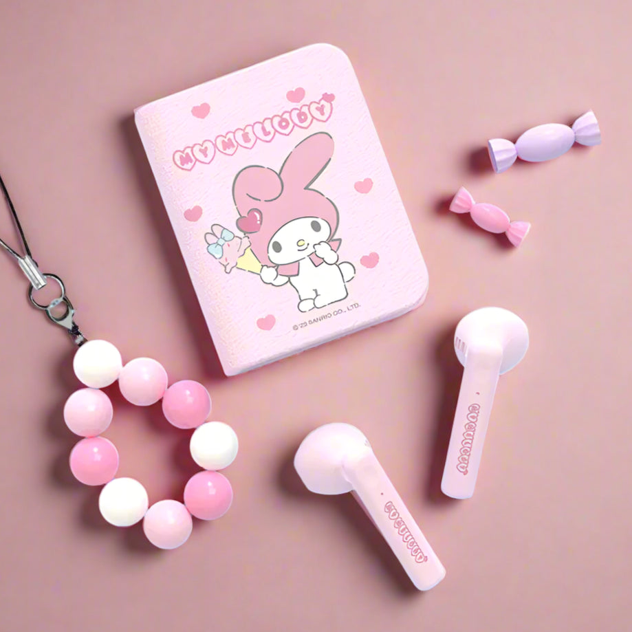 Colorful Wireless Bluetooth Sanrio Earphones