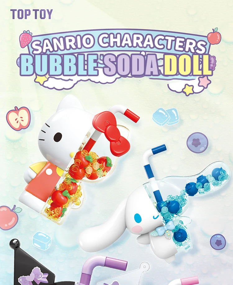Sanrio Characters 'Bubble Soda' Series Building Blocks