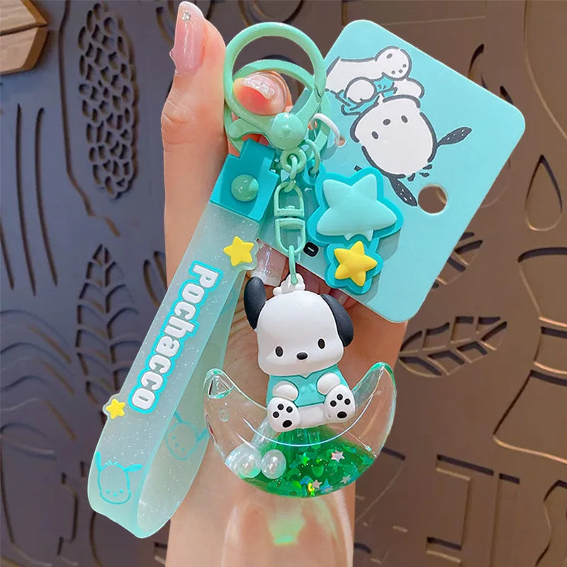 Sanrio Characters Adorable Purse or Phone Keychain Charm
