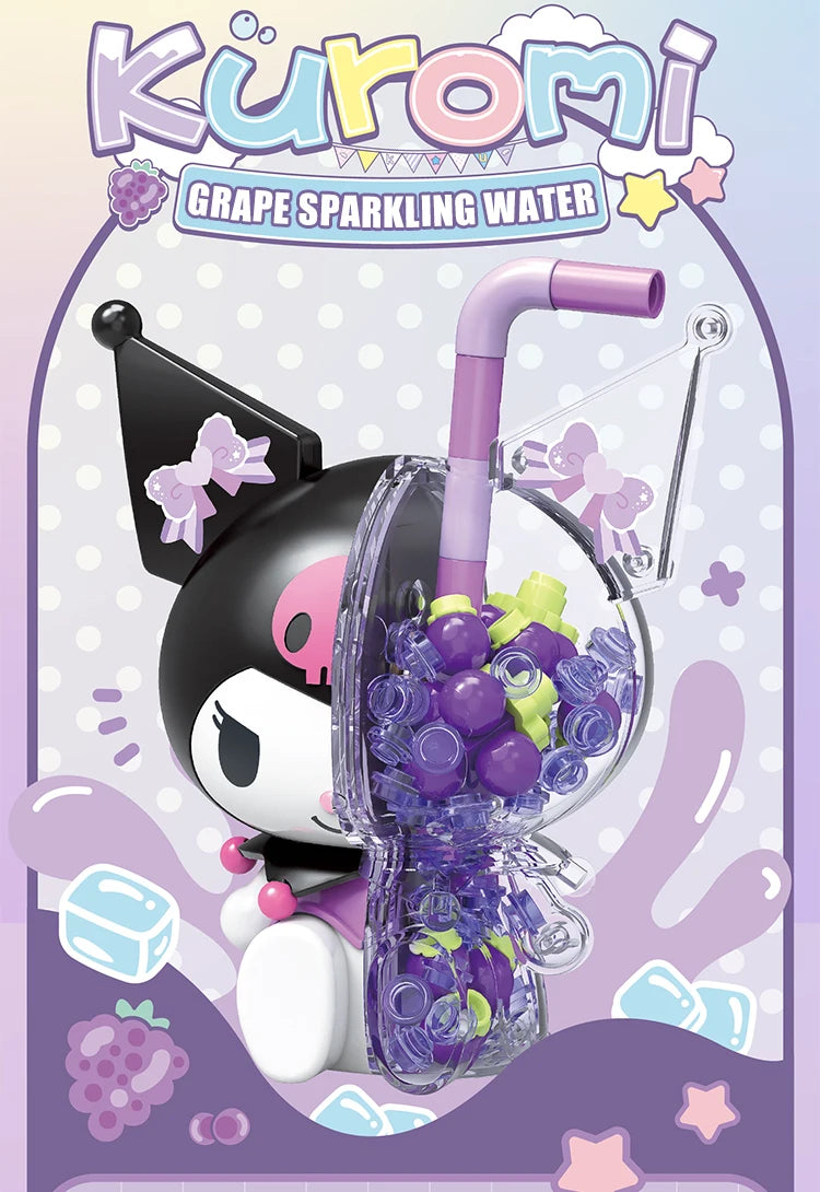 Sanrio Characters 'Bubble Soda' Series Building Blocks
