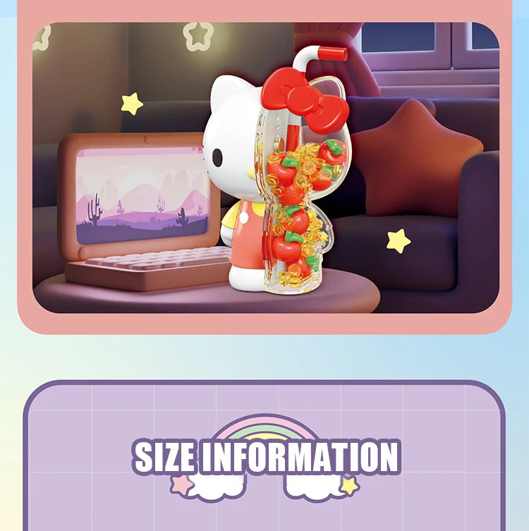 Sanrio Characters 'Bubble Soda' Series Building Blocks