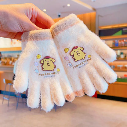Sanrio Character Soft Winter Gloves