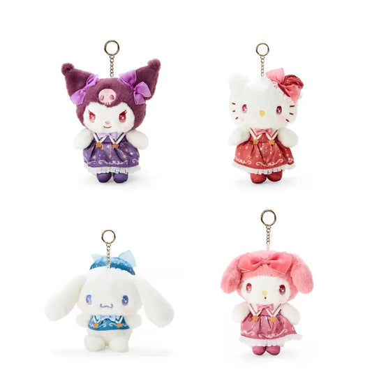 Sanrio Character Plush Keychain Pendants