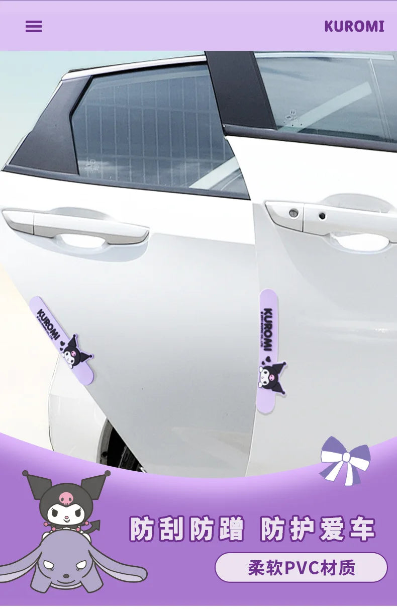 Kuromi Car Door Handle Decoration