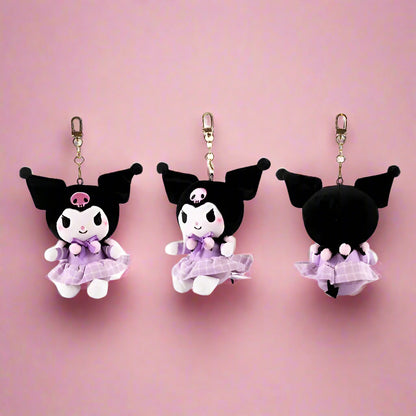 Original Sanrio Characters Plush Keychains
