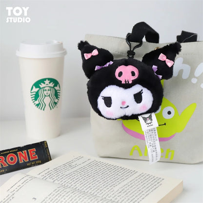 Sanrio Characters Plush Face Only Keychain