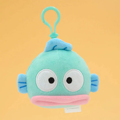 Sanrio Characters Plush Face Only Keychain