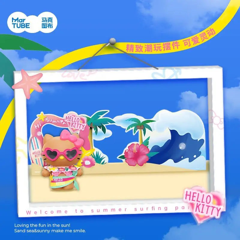 Hello Kitty Portable Bluetooth Speaker 'Summer Surfing' Series [COLLECTIBLE]
