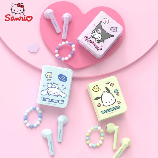 Sanrio Characters Wireless Bluetooth Colorful Earphones