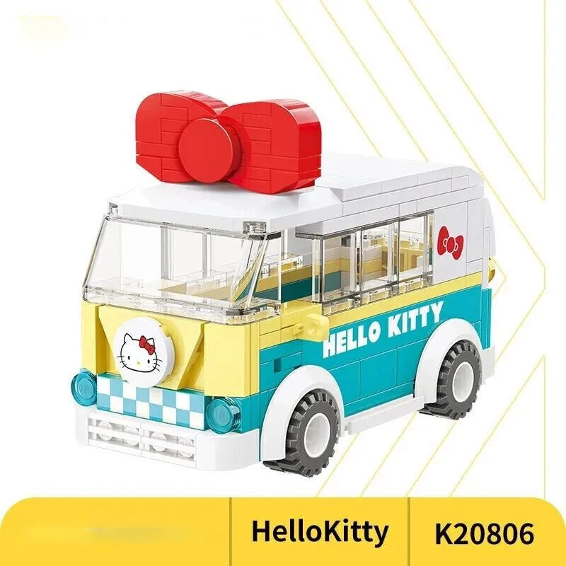 DIY Building Blocks For Mini Kitty Car & Bus