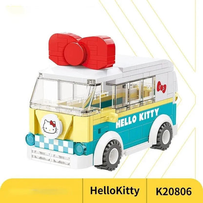 DIY Building Blocks For Mini Kitty Car & Bus