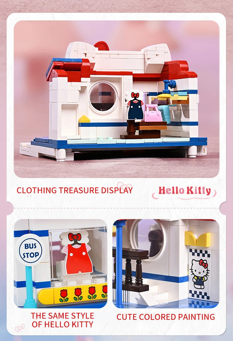 Sanrio Characters 'Family House' Series Building Blocks