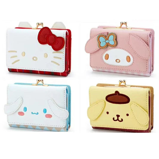 Sanrio Character PU Leather Wallets