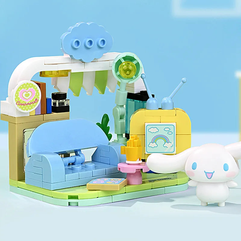 Sanrio Characters 'Have Fun Home' Series Building Blocks