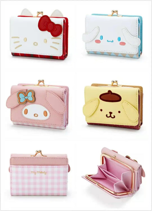Sanrio Character PU Leather Wallets
