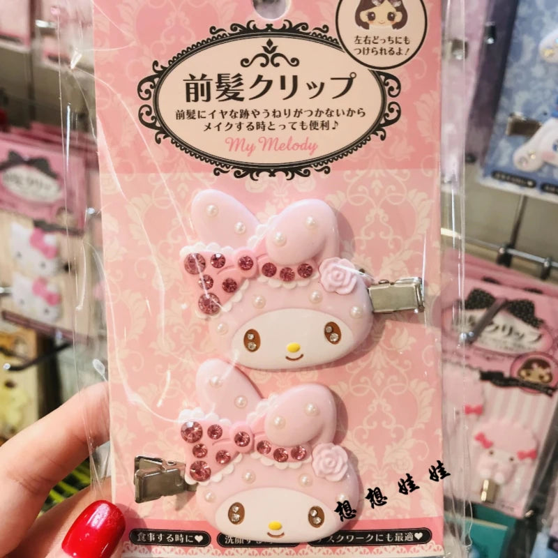 Front Hairpin Bangs Clips