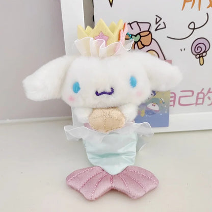 Sanrio Character 'Mermaid' Series 25cm Plush Keychain