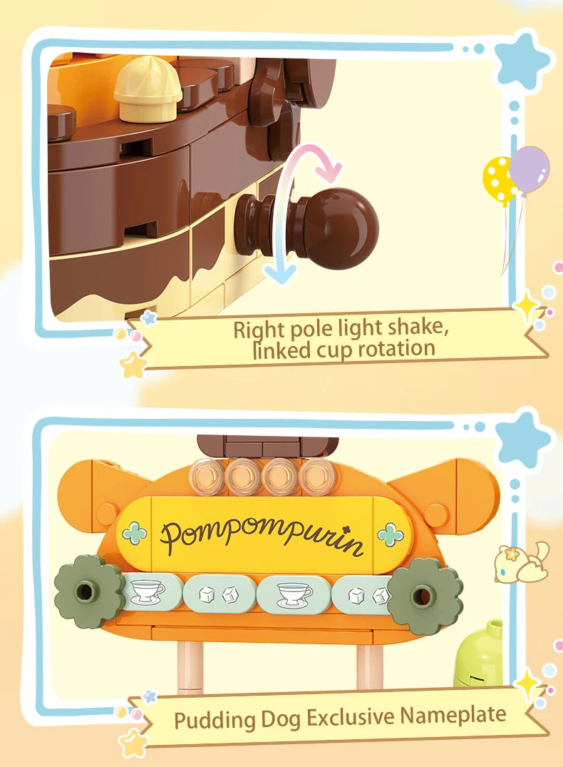Sanrio Characters 'Amusement Park' Series Building Blocks
