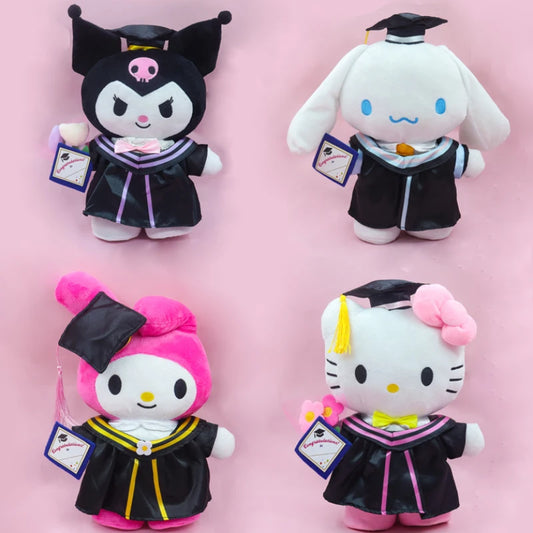 Sanrio Characters Soft Adorable Graduation Plushies