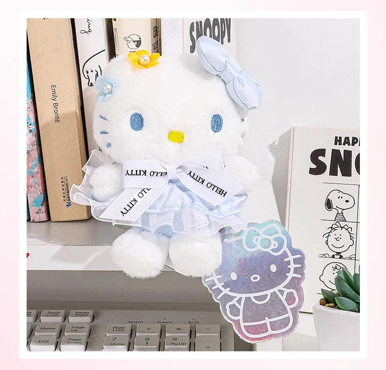Hello Kitty 12cm Plush Keychain