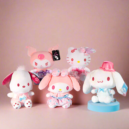 Sanrio Characters 'Peach Blossom' Series Plushies