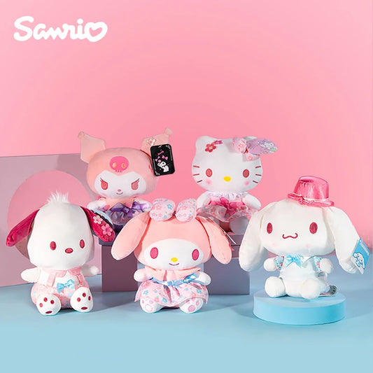 Sanrio Characters 'Peach Blossom' Series Plushies