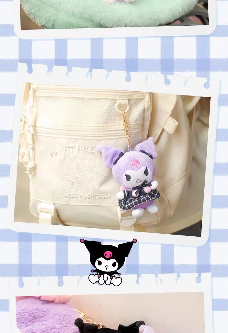 Original Sanrio Characters Plush Keychains