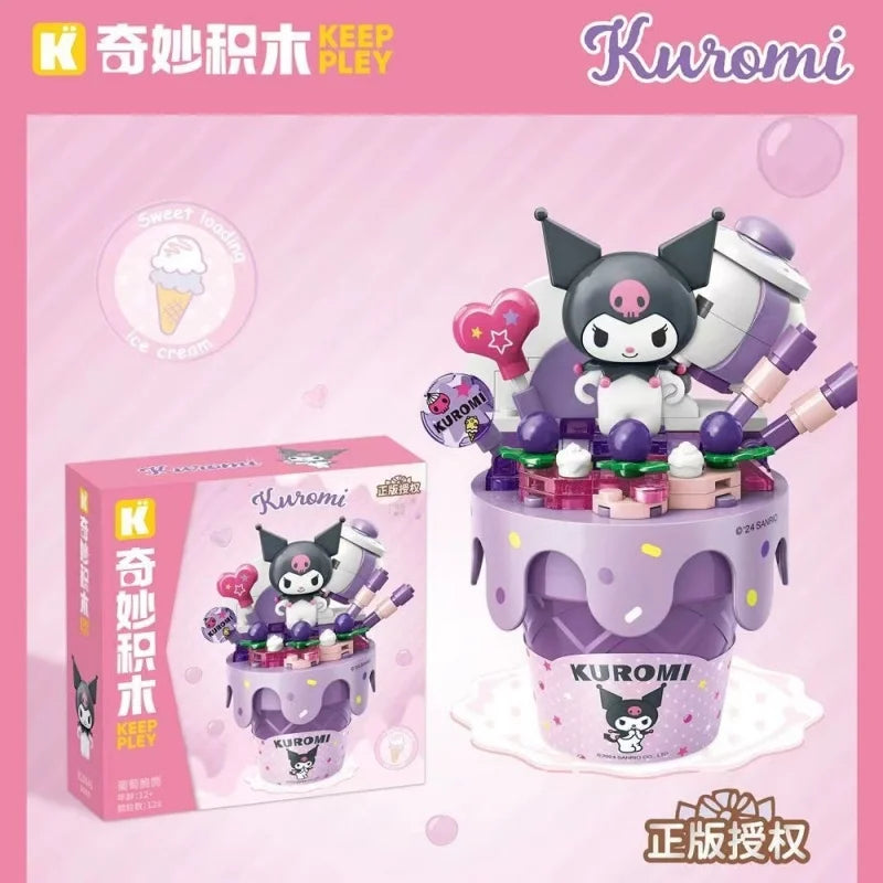 Sanrio Characters 'Ice Cream Cake' Series Building Blocks