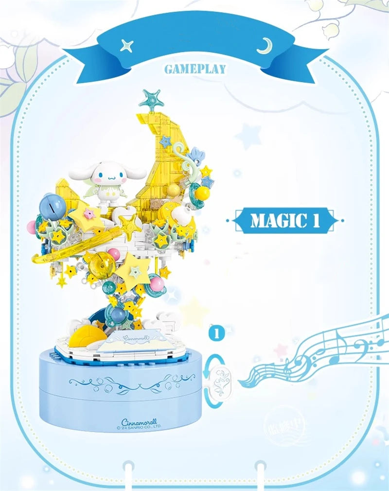 Sanrio Characters 'Music Box' Series Building Blocks