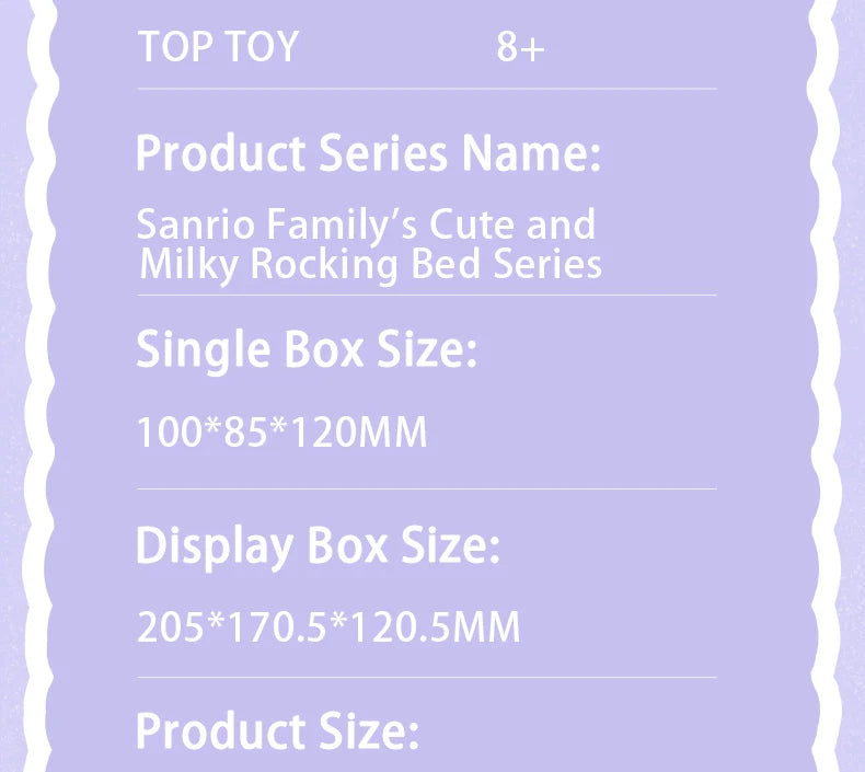 Sanrio Characters 'Rocking Bed' Series Building Blocks