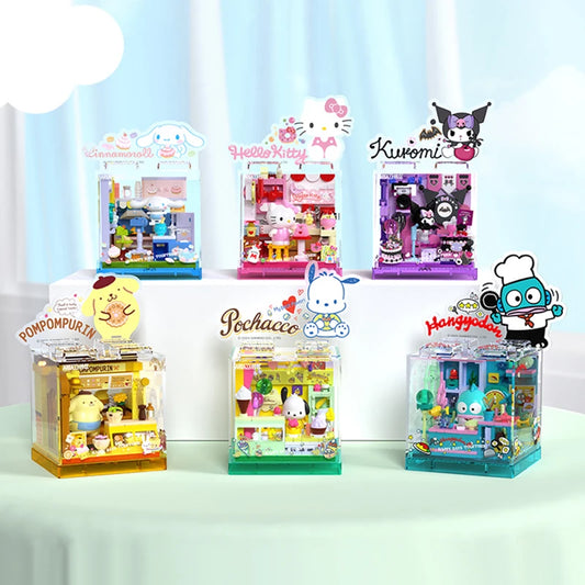 Sanrio Characters 'Restaurant Shop' Series Building Blocks