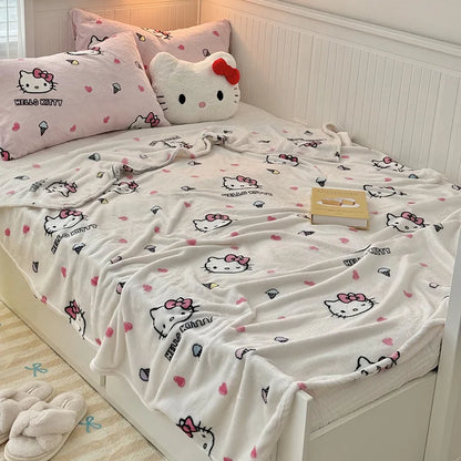 Double-Sided Milky Velvet Blanket