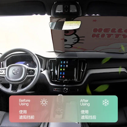 Sanrio Characters Car Window UV Protection Sunshade