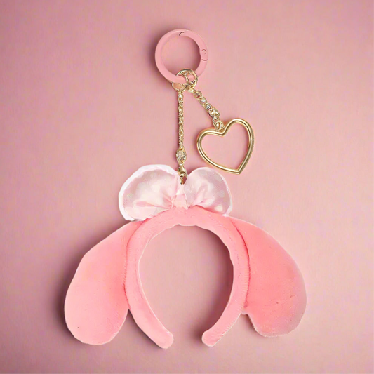 My Melody & Kuromi Headband for Keychain Plushies