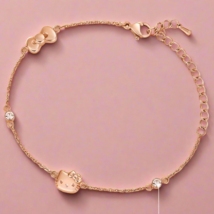 Rose Gold Hello Kitty Bracelet