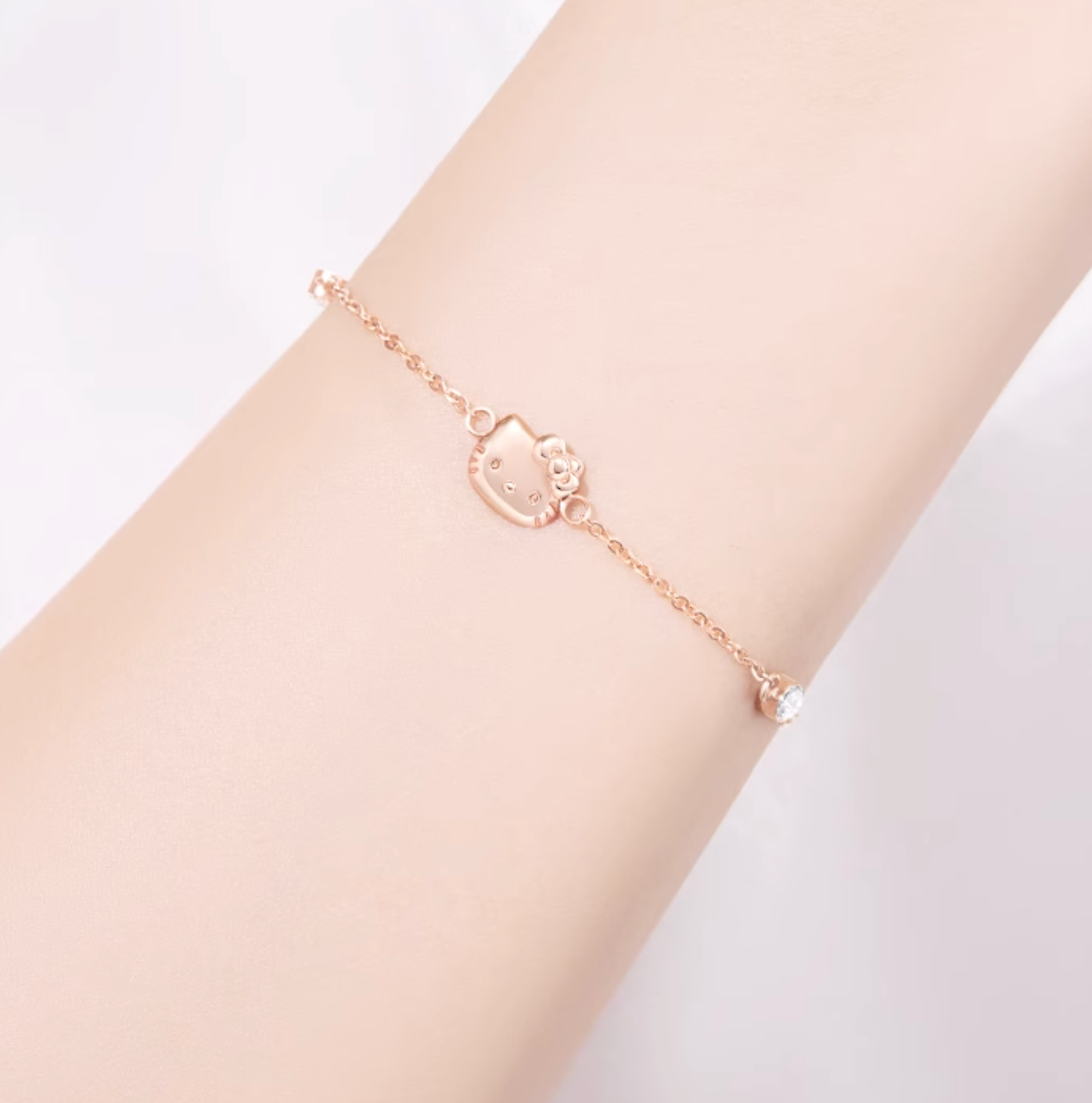 Rose Gold Hello Kitty Bracelet