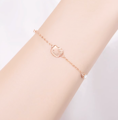 Rose Gold Hello Kitty Bracelet