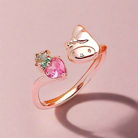 My Melody Strawberry Ring